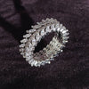 Marquise Zircon Eternity Band Ring