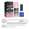 A box and bottle of polishing cleaner for car interior detail, along with a black storage container.