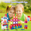 Magnetic Building Blocks with Storage Box – Portable STEM Toy Set