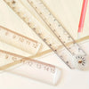 Folding Acrylic Ruler Set with Clear Markings