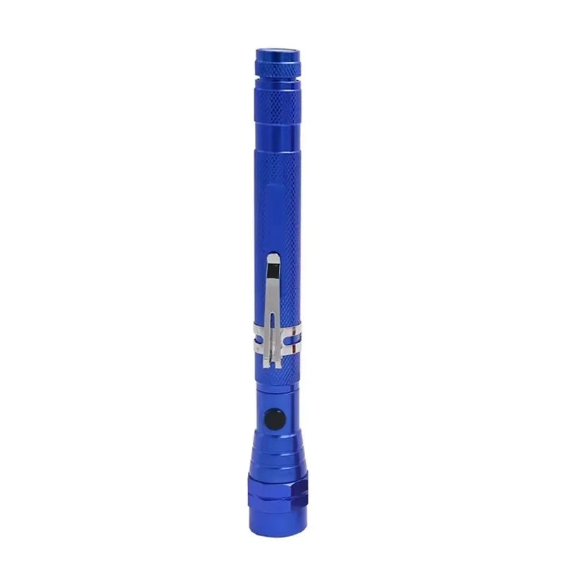 Magnetic Pickup Tool with LED Light — Telescopic & Flexible
