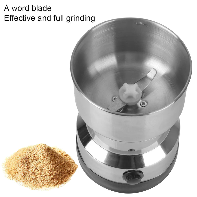 Compact Electric Spice & Coffee Grinder