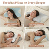 Butterfly Memory Foam Pillow with Contoured Neck Support