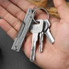 Folding Keychain Knife with 10 Spare Blades