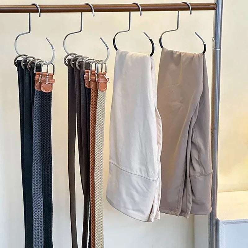 Circular Hat Organizer Hanger with Non-Slip Grip