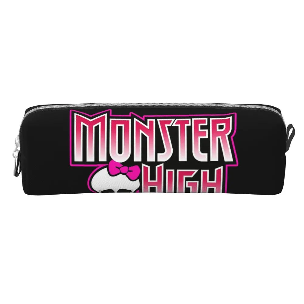 Monster High Pink Pattern Pencil Case
