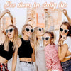 Heart-Shaped Sunglasses for Party Favors and Gifts