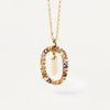 925 Sterling Silver Initial Letter Pendant Necklace