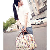 Floral Print Travel Duffle Bag for Women