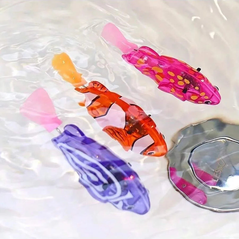 Light-Sensing Robotic Clownfish for Aquariums