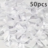 Satin Bowknot Ribbon Bows for Gift Wrapping and DIY Crafts (Pack of 50)