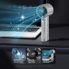 Portable Rechargeable Handheld Fan with Digital Display