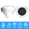 Heart-Shaped Car Blind Spot Mirrors (2-Pack)