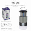 Solar-Powered Mosquito Killer Lamp with LED Light