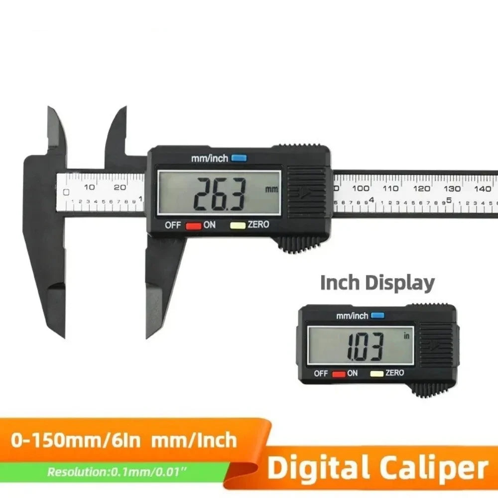 Digital Caliper with Large LCD Display