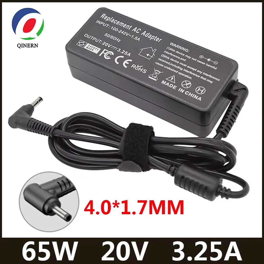 65W USB-C Laptop Charger for Lenovo IdeaPad and Yoga Series