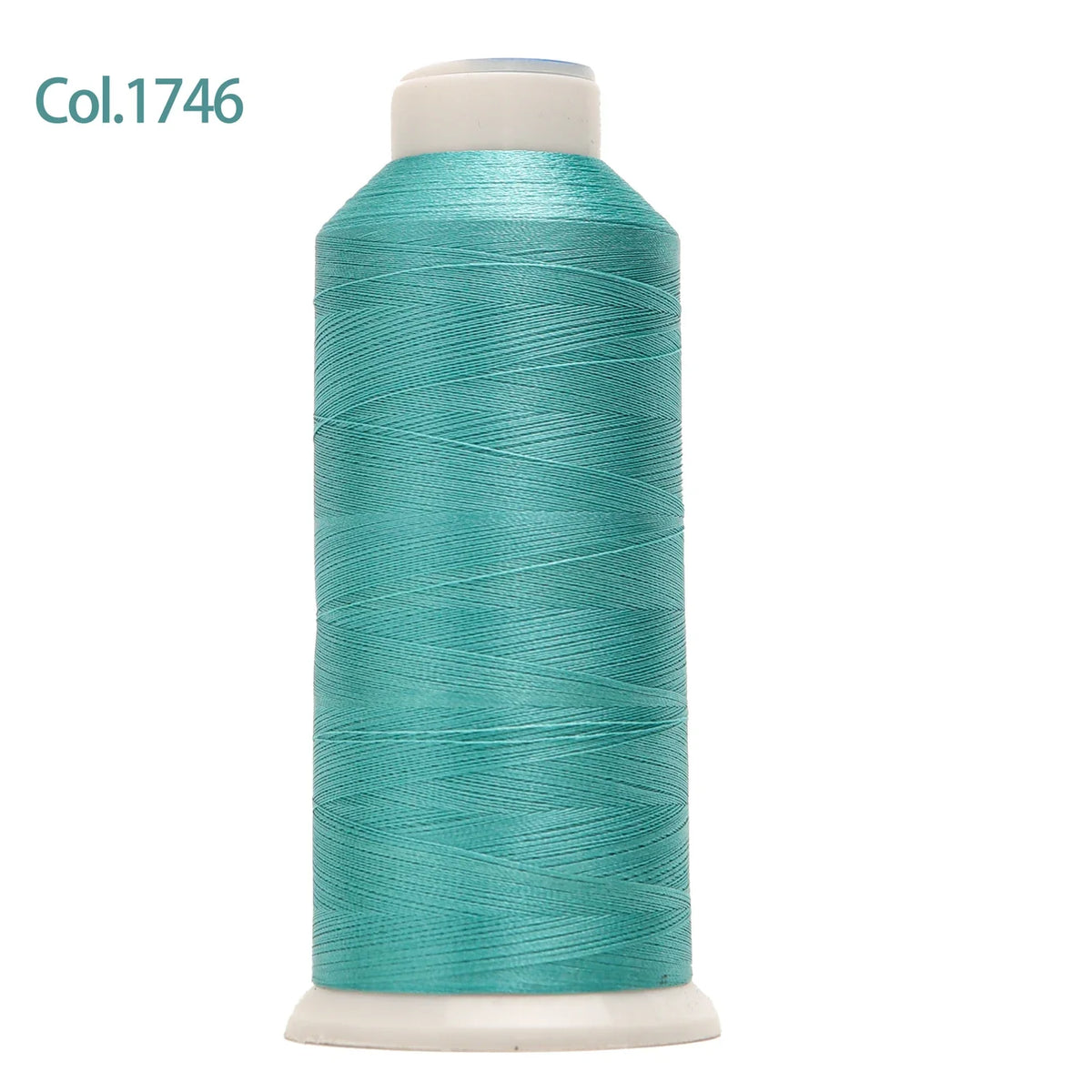 80-Color Polyester Embroidery Thread Set with Large 4000m Spools