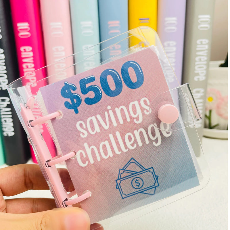 1000 Savings Challenge Binder with Envelopes