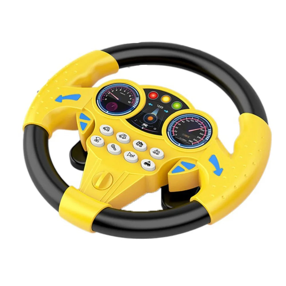 Interactive Toy Steering Wheel with Sound for Kids