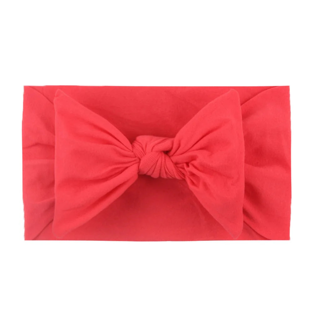 Soft Stretch Baby Bow Headbands