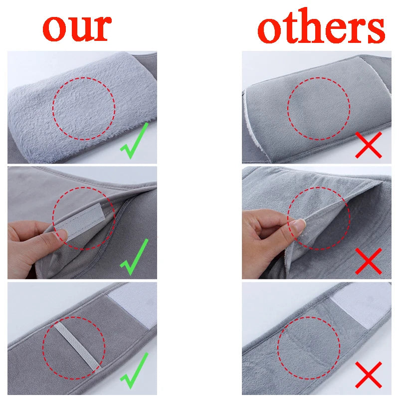 Cozy Plush Hot Water Bottle with Soft Cover – Reusable Hand Warmer & Pain Relief