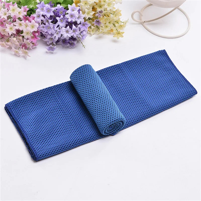 Instant Cooling Microfiber Towel for Sports & Outdoor Activities