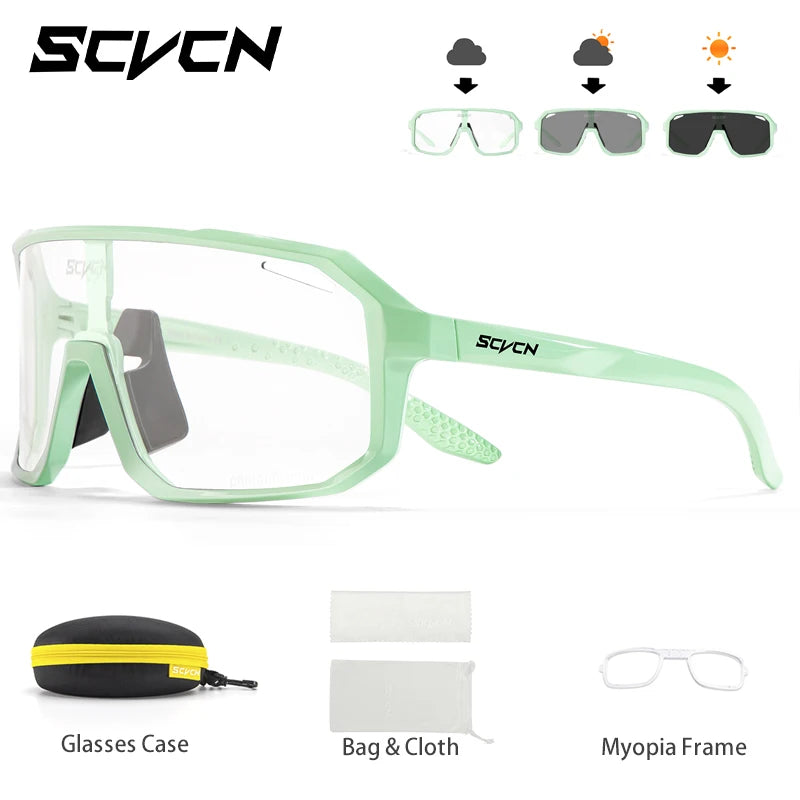 Photochromic Cycling Sunglasses