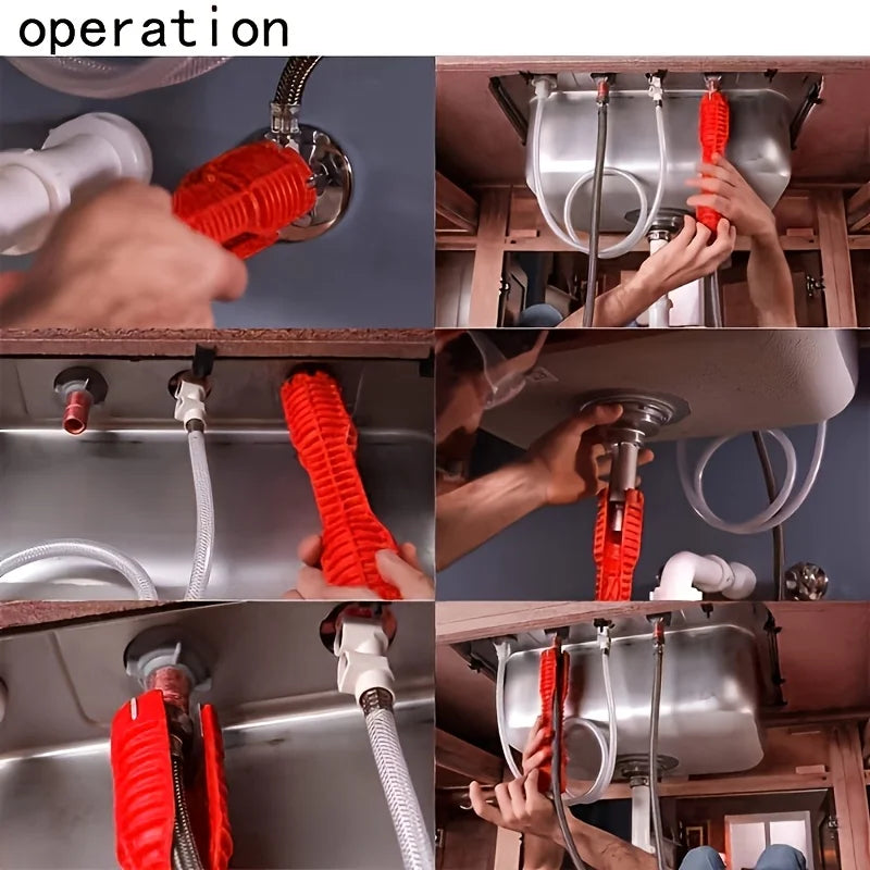 8-in-1 Stainless Steel Faucet Wrench