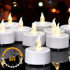 Flameless LED Tea Lights with Auto Timer
