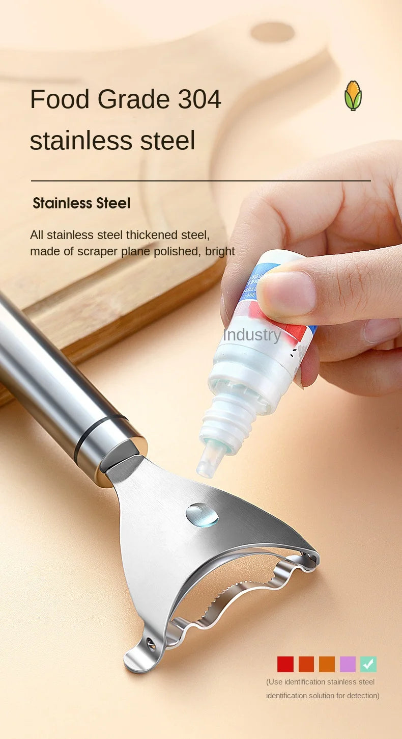 Stainless Steel Corn Stripper – Easy Kernel Removal Tool
