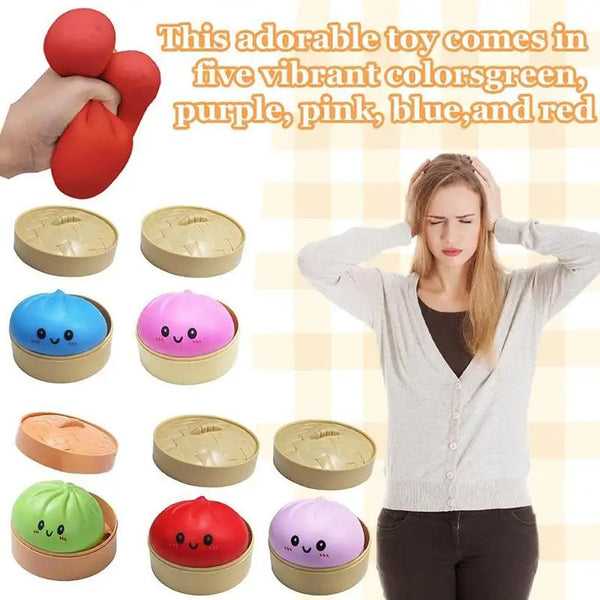 Squishy Dumpling Stress Relief Toy