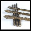 Carbide Four-Blade Serrated Drill Bit Set 6-10mm for Tile, Ceramic, and Stone