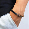 Bracelet Élastique Triple Gemmes