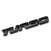 3D Turbocharged Metal Alloy Car Badge Emblem