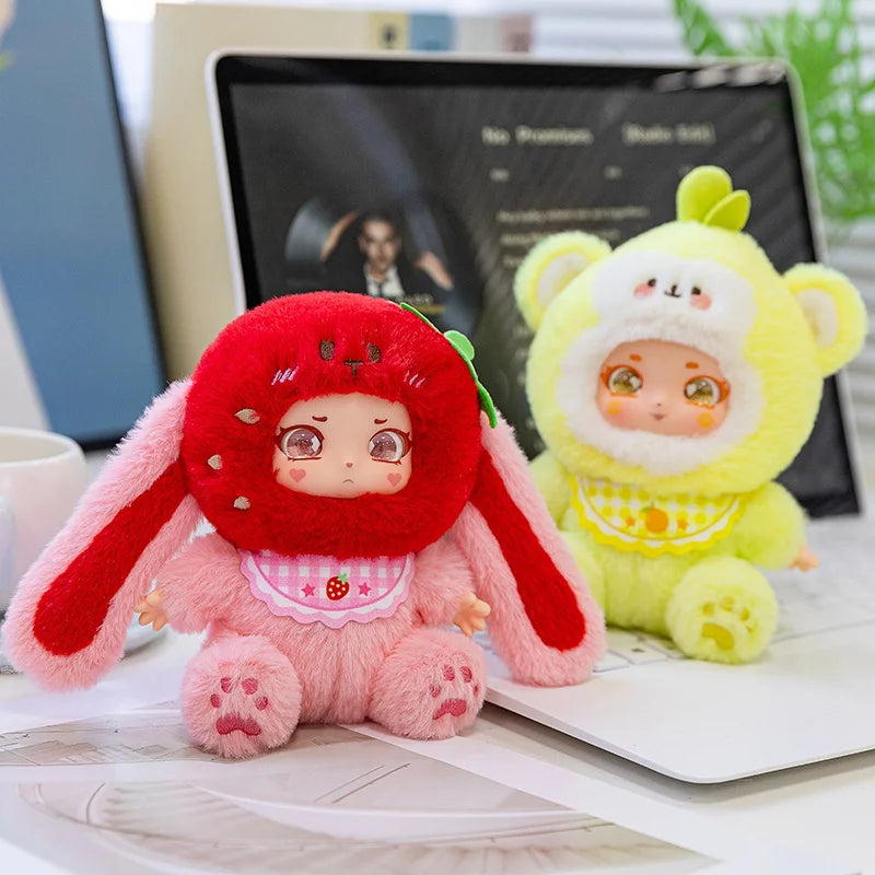 Kawaii Mystery Plush Keychain Collectible Series