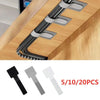 Reusable Self-Adhesive Cable Ties for Desk and Home Organization