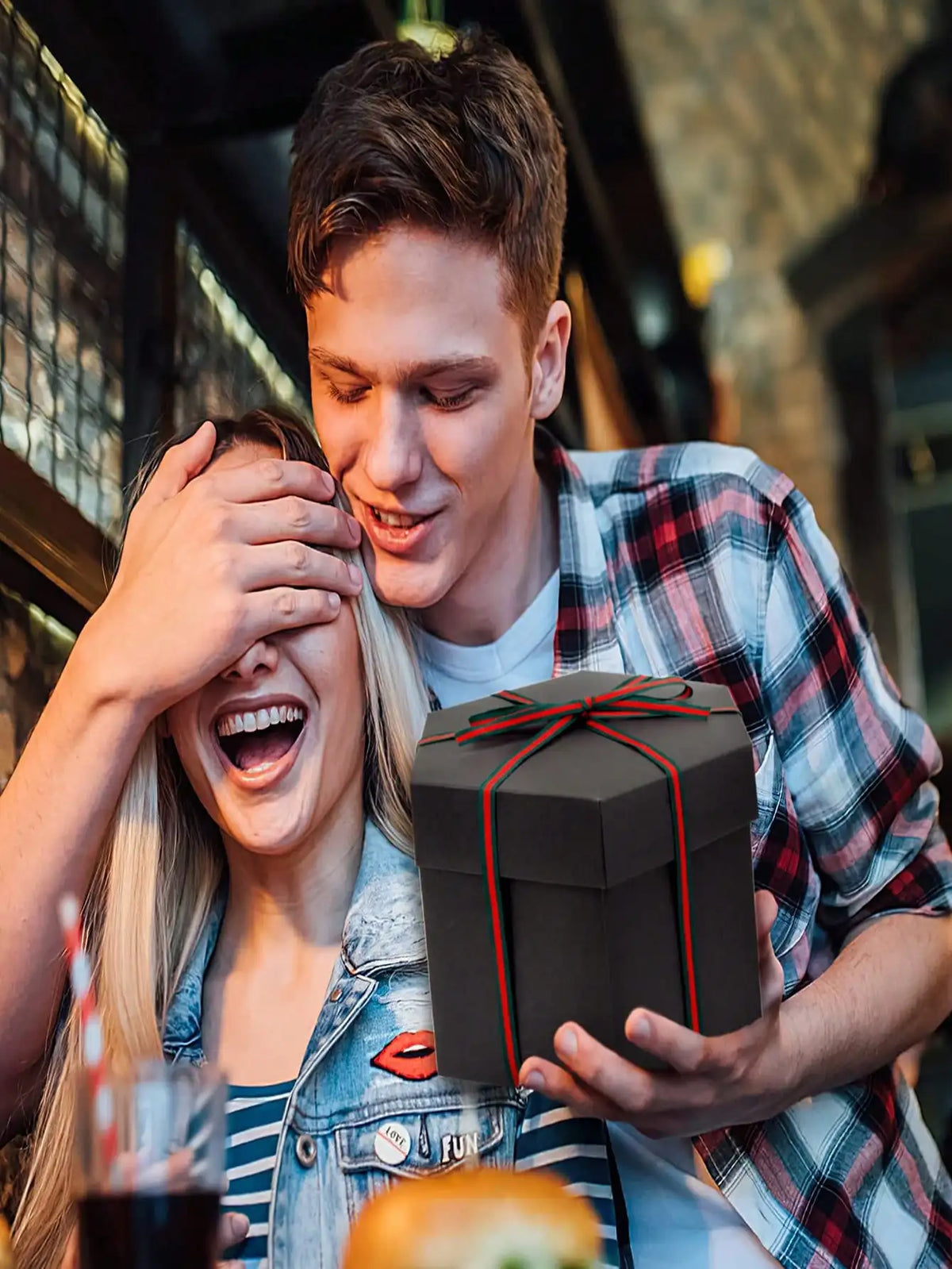 DIY Explosion Photo Album Box for Anniversary Surprises
