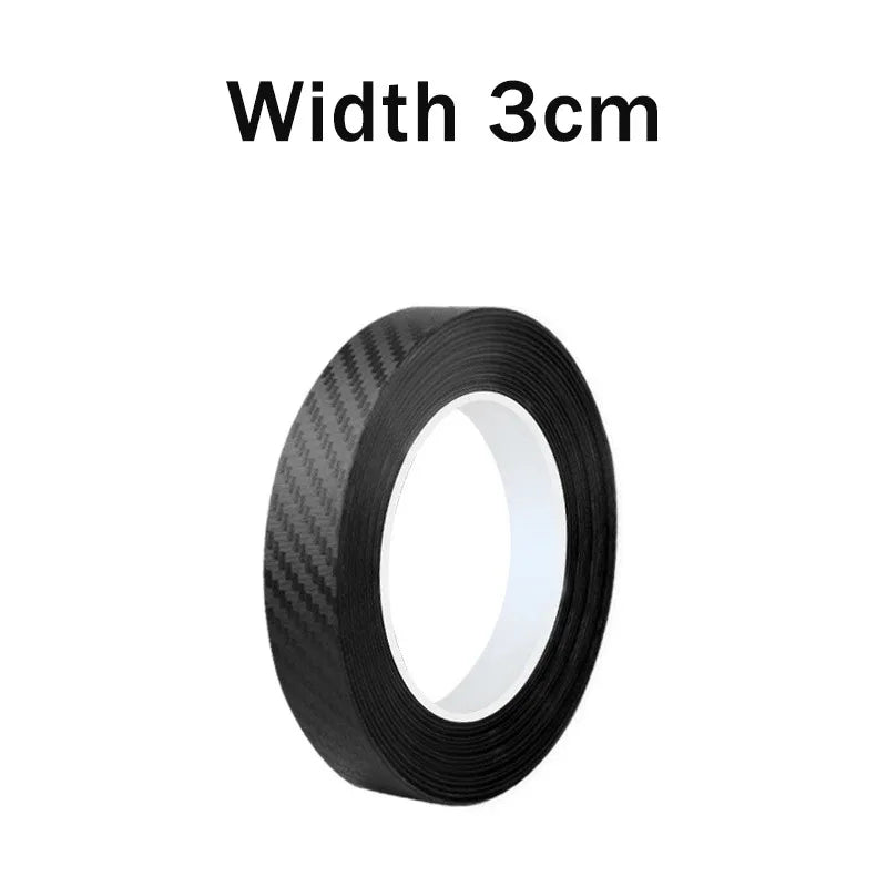 Rolle schwarzes Nano-Carbonfaser-Schutzfolientape mit 3 cm Breite