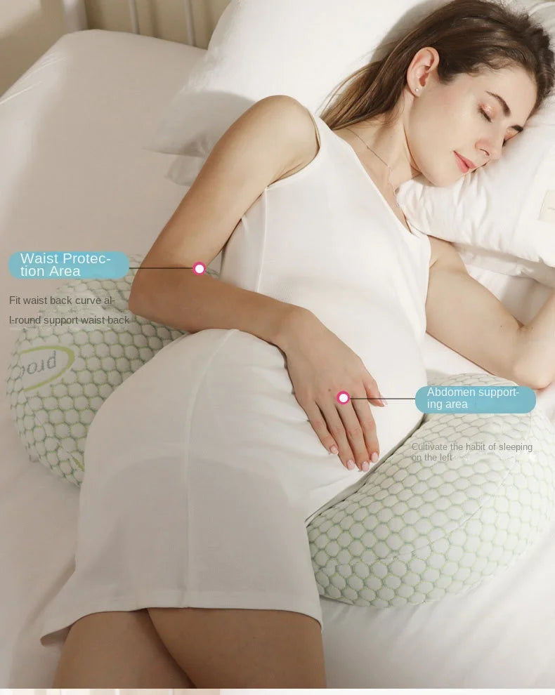 U-Shaped Maternity Pillow for Sleeping and Nursing Support