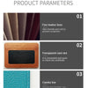 Slim PU Leather Wallet with Multiple Card Slots