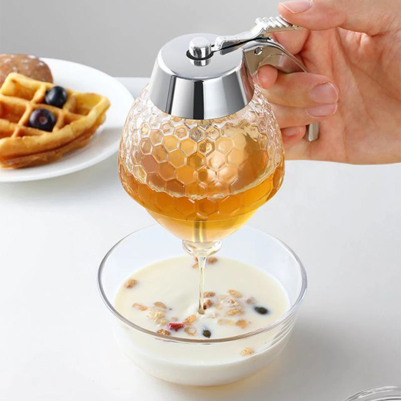 200 ml No-Drip Honey Dispenser with Stand