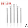 Easy-Threading Stainless Steel Sewing Needles Set (30-Pack)