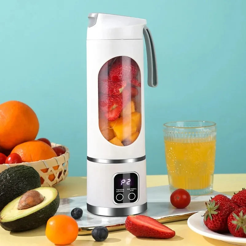 Portable USB Rechargeable Fruit Juicer Blender Cup