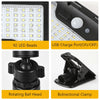 Solar-Powered Motion Sensor Outdoor Light