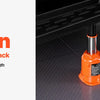 Heavy-Duty Hydraulic Bottle Jack for Trucks, SUVs, and RVs