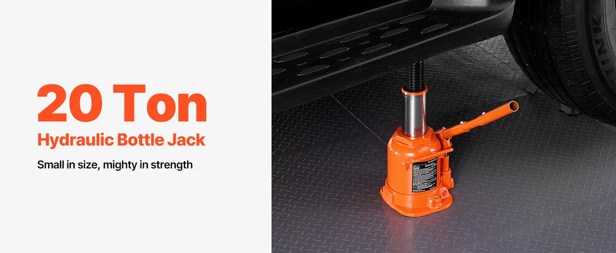 Heavy-Duty Hydraulic Bottle Jack for Trucks, SUVs, and RVs