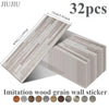 3D Self-Adhesive Wood Grain Wall Stickers