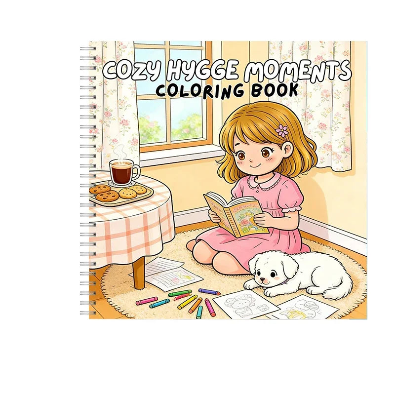 Springtime Mini Coloring Book for Adults