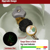 Propane Tank Refill Adapter with Pressure Gauge