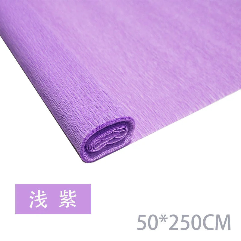 Handmade Crepe Paper Roll for DIY Paper Flowers